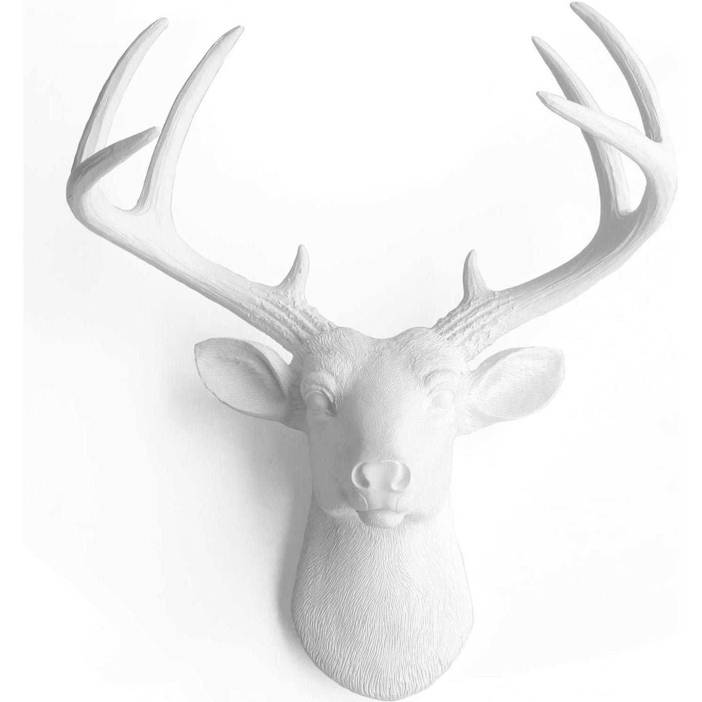 Wall Charmers White Deer Head
