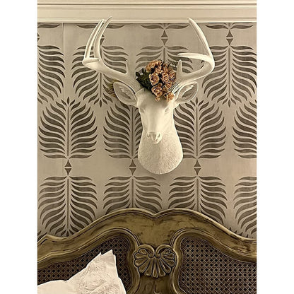 Wall Charmers White Deer Head