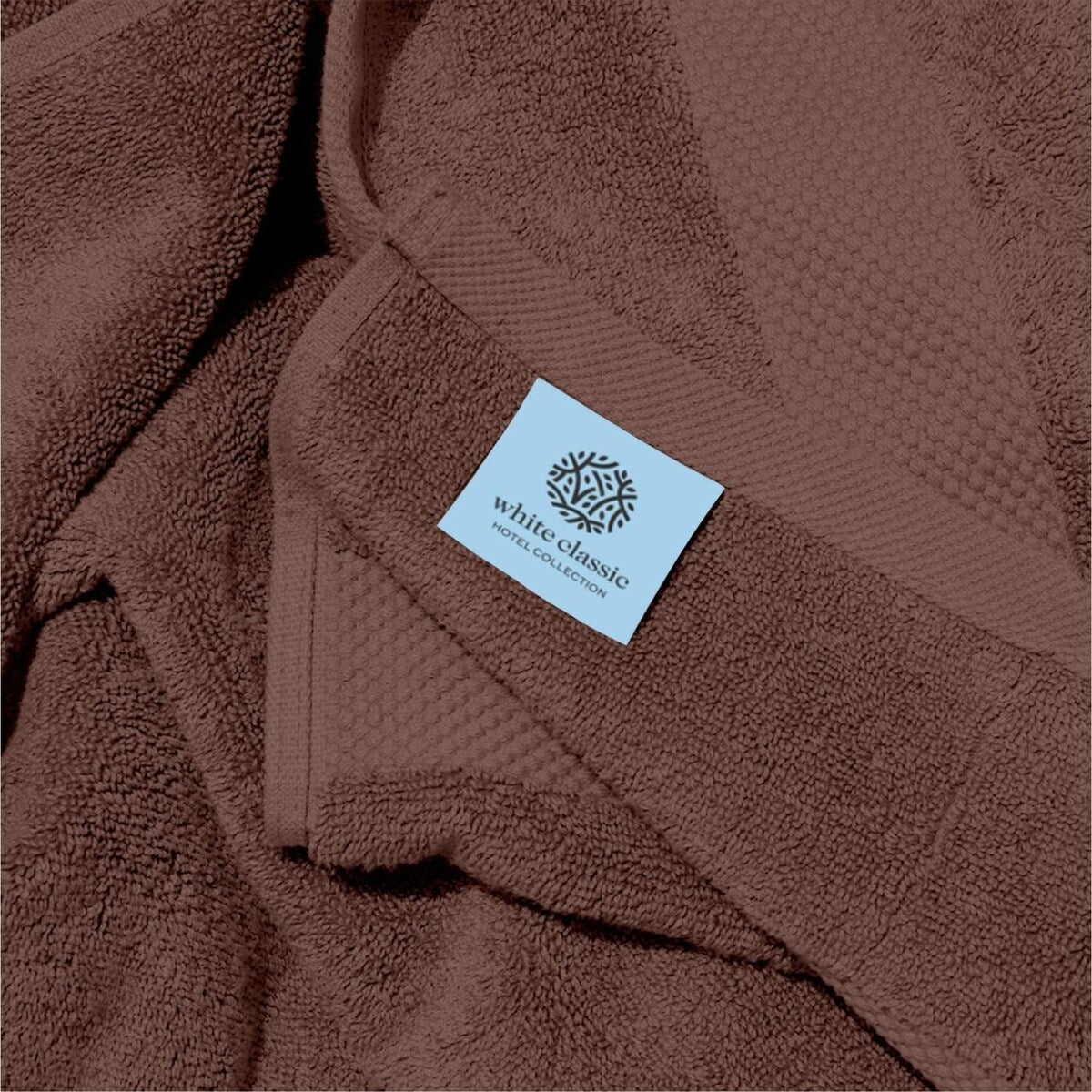 White Classic Luxury Cotton Oversized Bath Sheet 35x70 - Set of 2