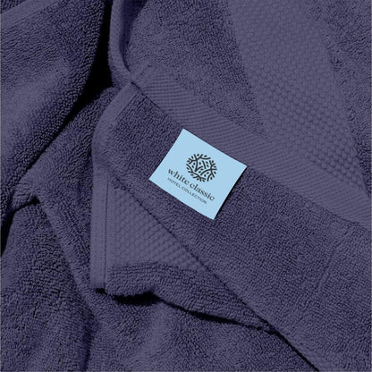 White Classic Luxury Cotton Oversized Bath Sheet 35x70 - Set of 2