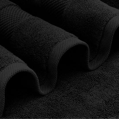 White Classic Luxury Cotton Oversized Bath Sheet 35x70 - Set of 2