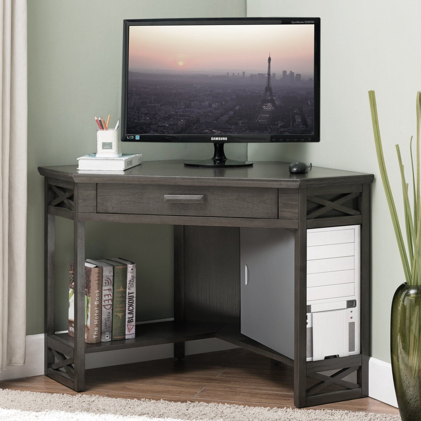 Leick Home Mission Corner Writing Desk