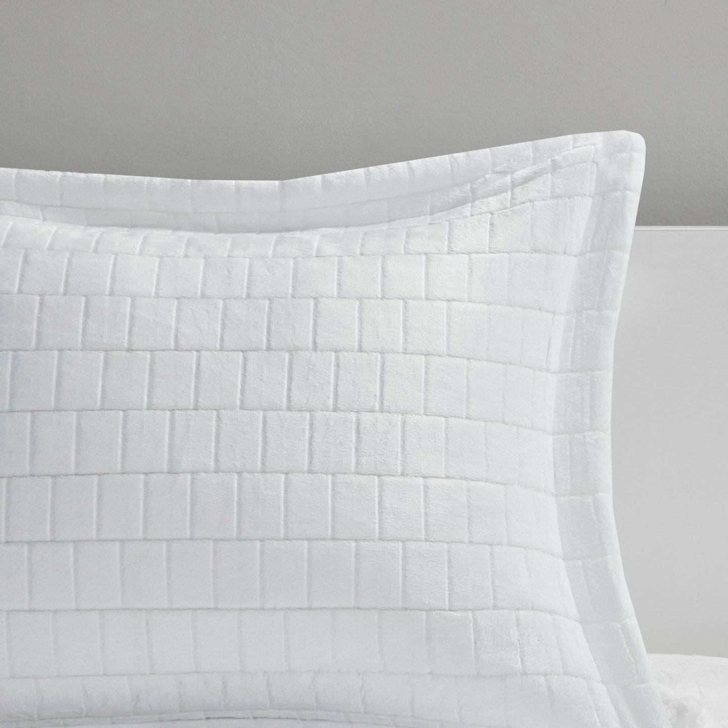 Whitney Plush to Sherpa Comforter Set by Madison Park