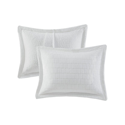 Whitney Plush to Sherpa Comforter Set by Madison Park