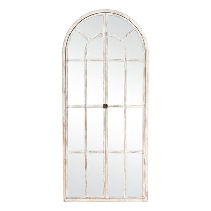 Window Mirror Arched Wood Mirror 71'' L*31'' W
