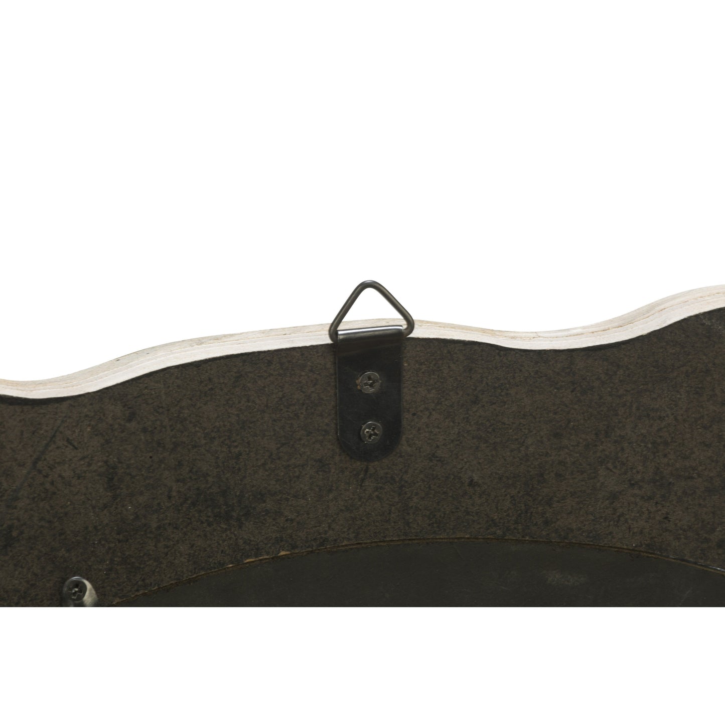 Wood Fish Frame Mirror - Blue