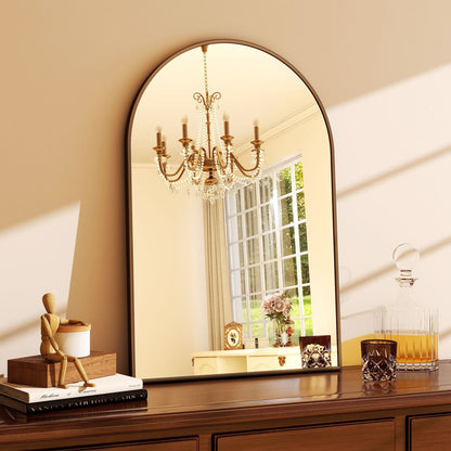 YVANLA Arch Bathroom Wall Mounted Vanity Mirror