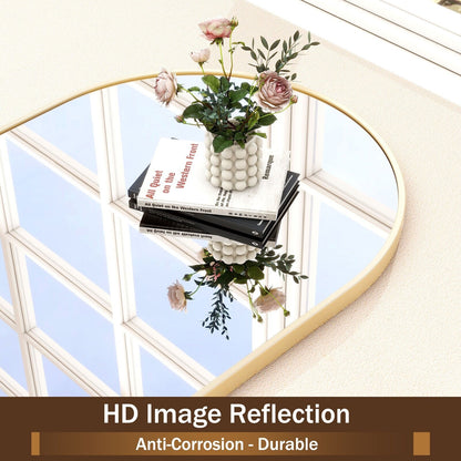 YVANLA Arch Bathroom Wall Mounted Vanity Mirror