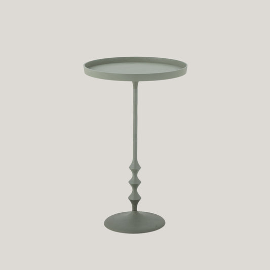 Anjou tavolino da appoggio elegante in metallo verde