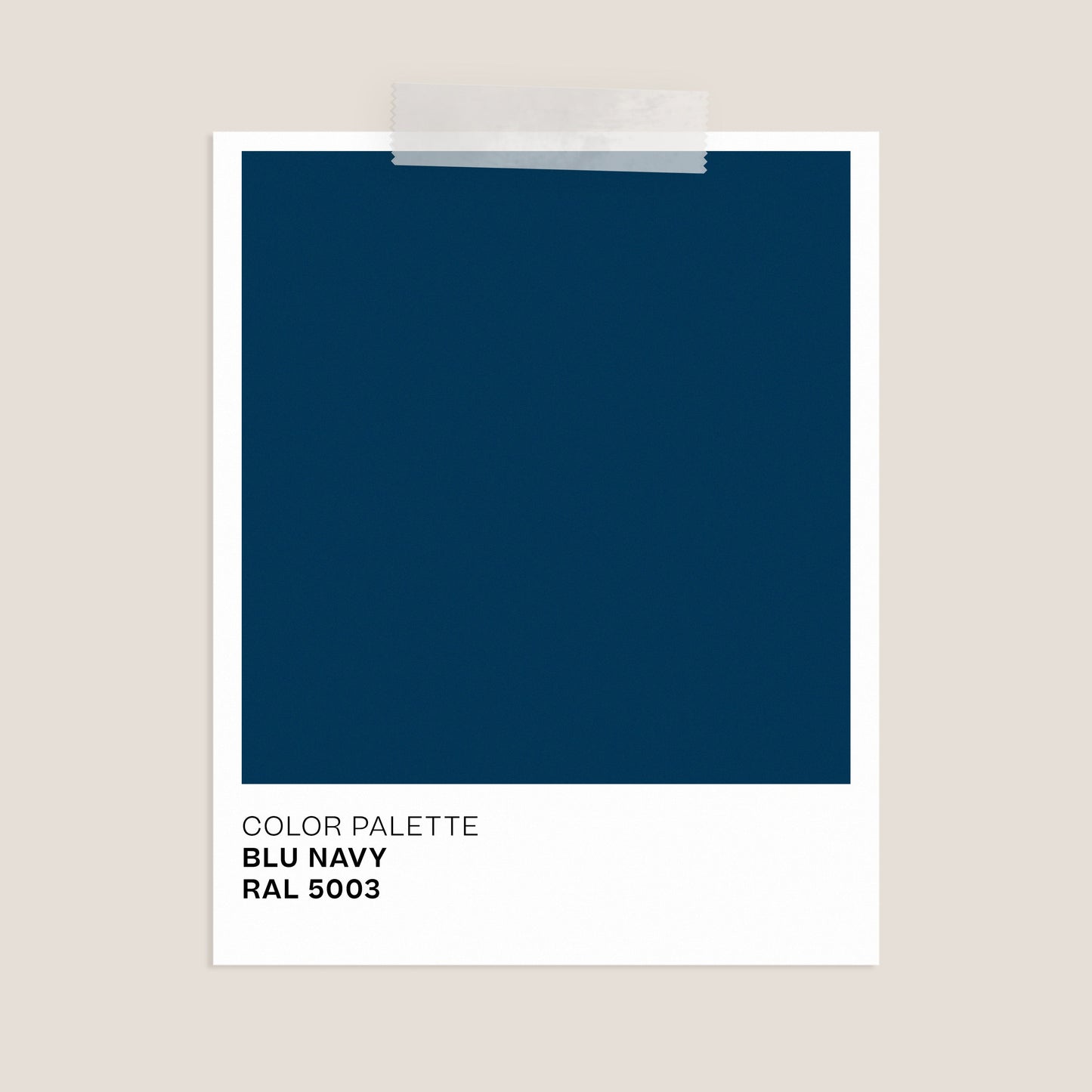 Costance tavolino rotondo con vassoio da salotto in metallo blu navy