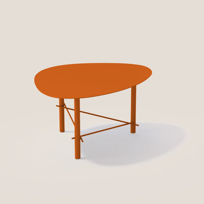 Cookie basso tavolino da salotto in metallo coccio