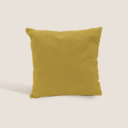 Destiny cuscino disponibile in diversi colori realizzato in tessuto morbido impermeabile T02 giallo