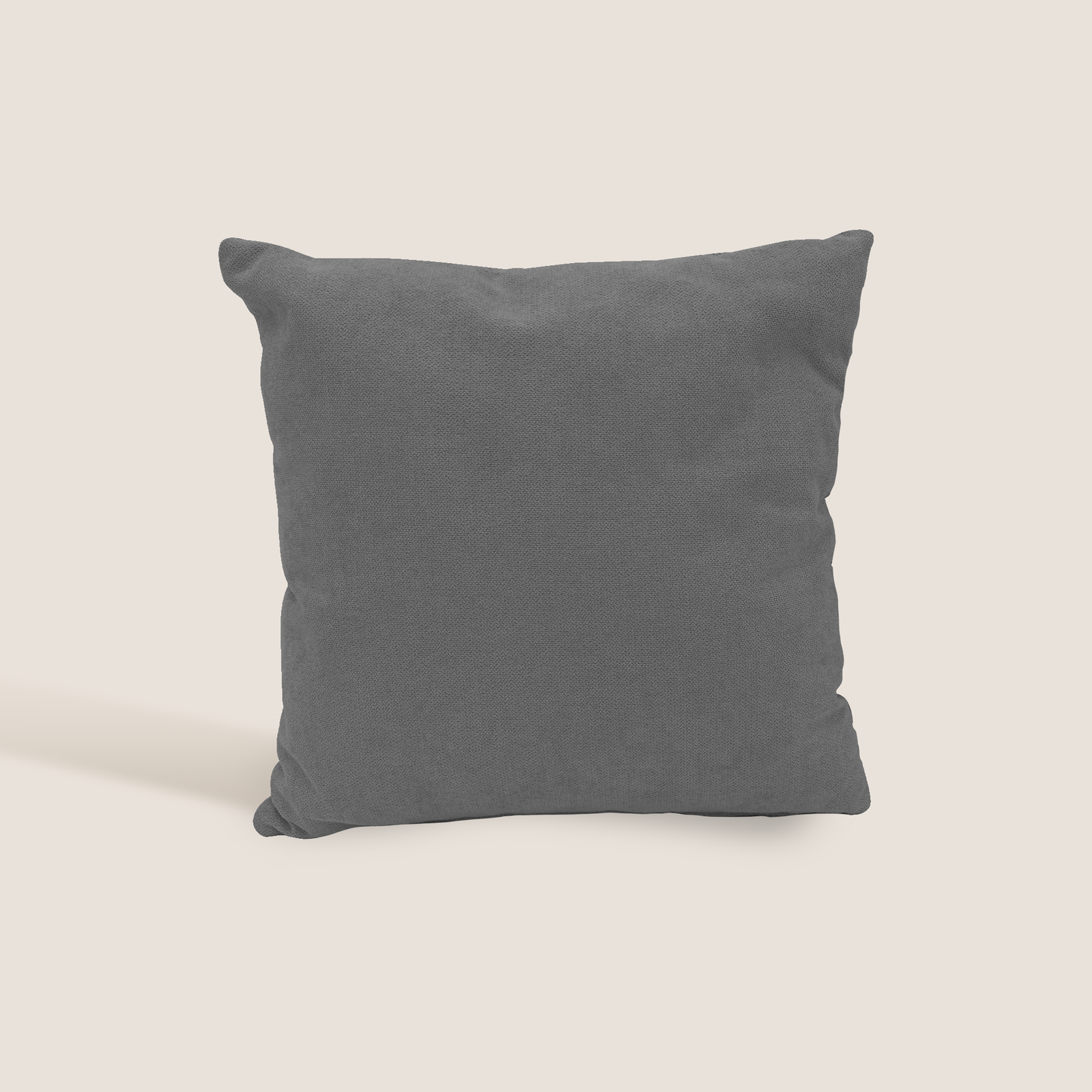 Destiny cuscino disponibile in diversi colori realizzato in tessuto morbido impermeabile T02 grigio