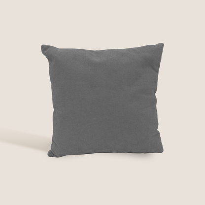 Destiny cuscino disponibile in diversi colori realizzato in tessuto morbido impermeabile T02 grigio