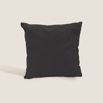 Destiny cuscino disponibile in diversi colori realizzato in tessuto morbido impermeabile T02 nero