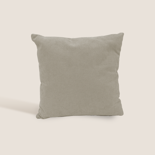 Destiny cuscino disponibile in diversi colori realizzato in tessuto morbido impermeabile T02 panna