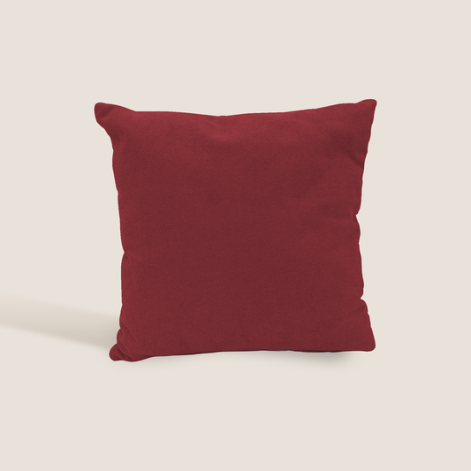Destiny cuscino disponibile in diversi colori realizzato in tessuto morbido impermeabile T02 rosso