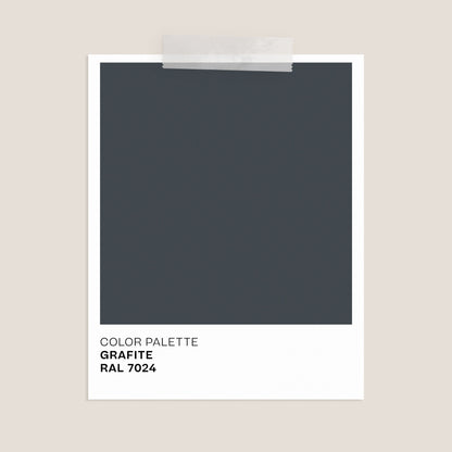 Cookie basso tavolino da salotto in metallo grafite