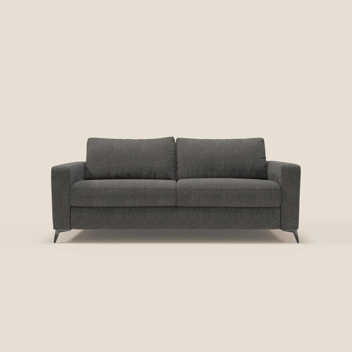 Alaya Divano letto matrimoniale dai morbidi cuscini in tessuto impermeabile T03 antracite