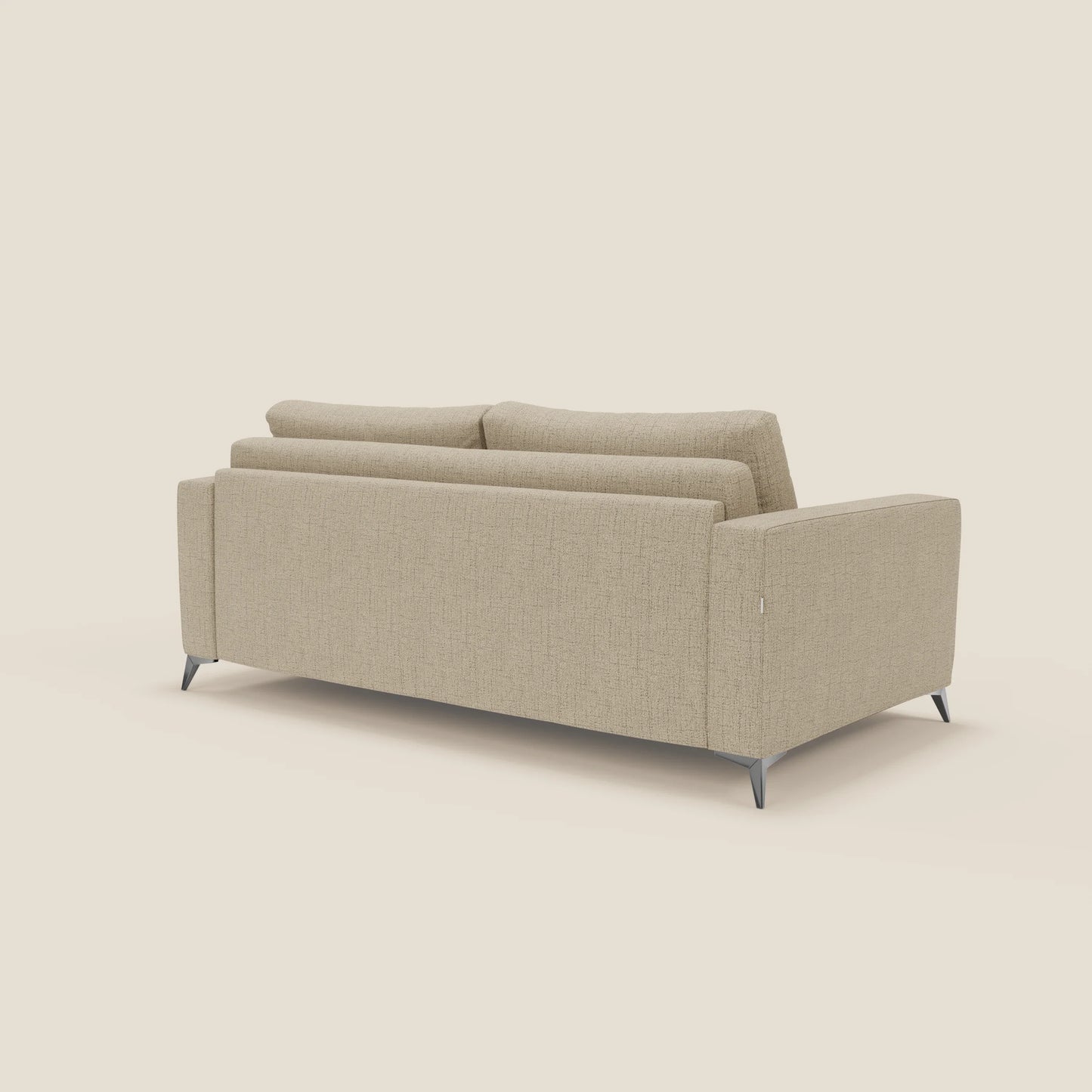 Alaya Divano letto matrimoniale dai morbidi cuscini in tessuto impermeabile T03 beige