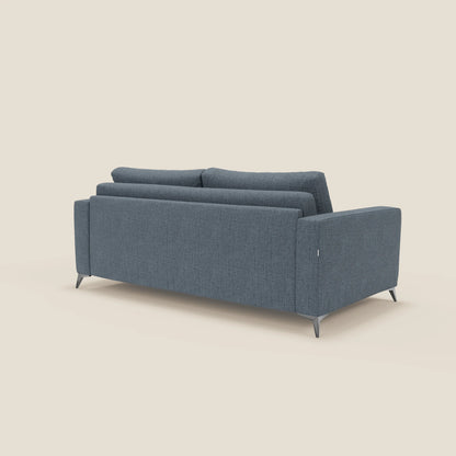 Alaya Divano letto matrimoniale dai morbidi cuscini in tessuto impermeabile T03 blu