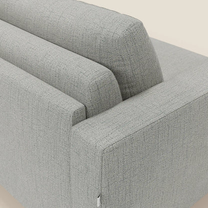 Alaya Divano letto matrimoniale dai morbidi cuscini in tessuto impermeabile T03 grigio chiaro