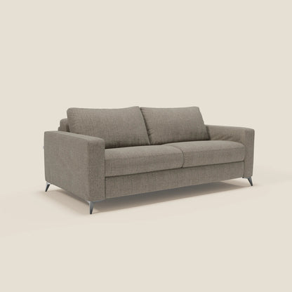 Alaya Divano letto matrimoniale dai morbidi cuscini in tessuto impermeabile T03 talpa