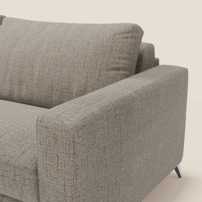 Alaya Divano letto matrimoniale dai morbidi cuscini in tessuto impermeabile T03 talpa