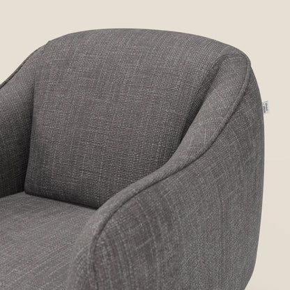 Avela Poltroncina dal comfort senza tempo in morbido tessuto impermeabile T06 antracite