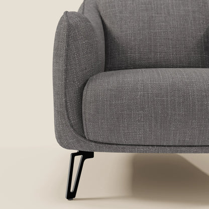 Avela Poltroncina dal comfort senza tempo in morbido tessuto impermeabile T06 antracite
