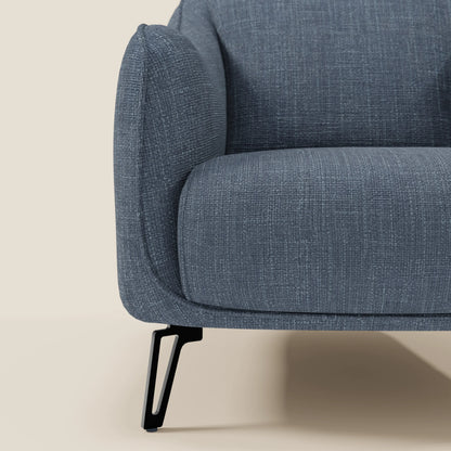 Avela Poltroncina dal comfort senza tempo in morbido tessuto impermeabile T06 blu