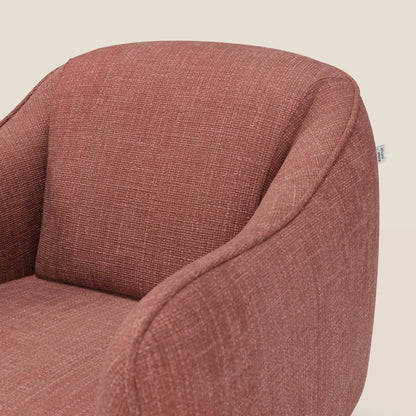 Avela Poltroncina dal comfort senza tempo in morbido tessuto impermeabile T06 corallo