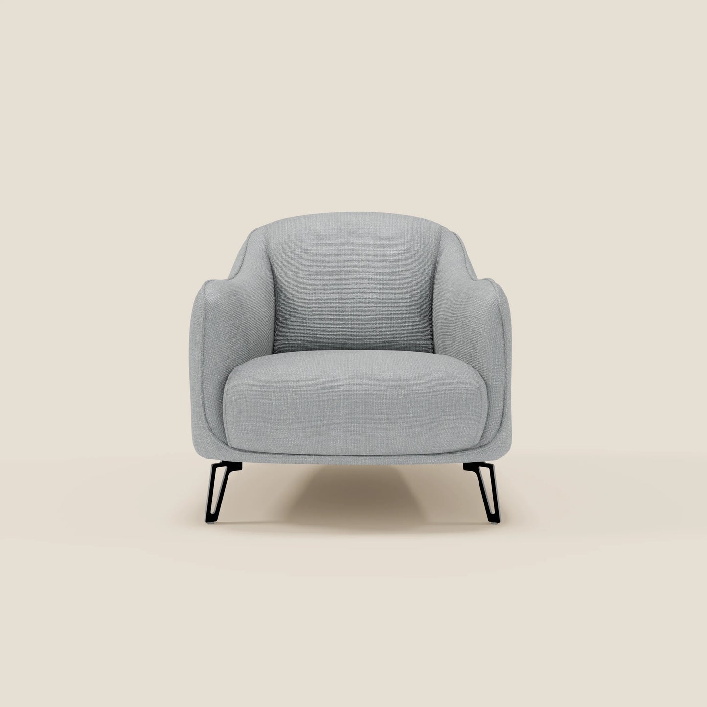 Avela Poltroncina dal comfort senza tempo in morbido tessuto impermeabile T06 ghiaccio