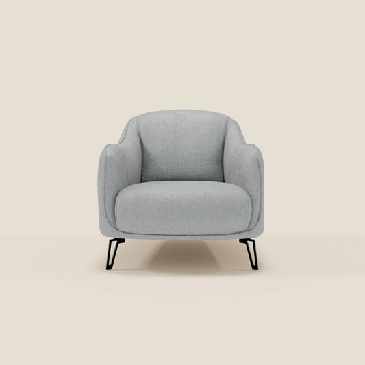 Avela Poltroncina dal comfort senza tempo in morbido tessuto impermeabile T06 ghiaccio