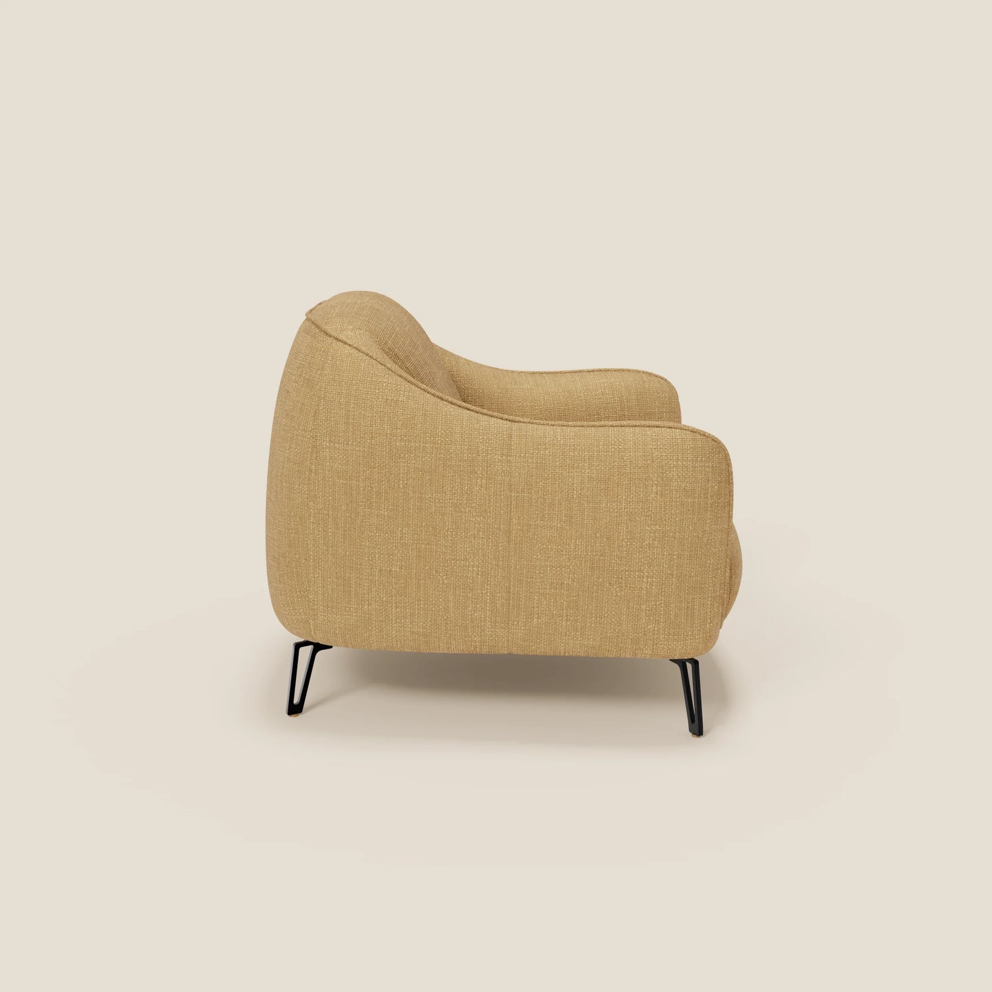 Avela Poltroncina dal comfort senza tempo in morbido tessuto impermeabile T06 giallo