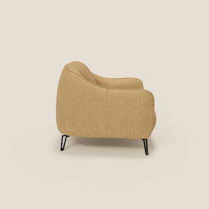 Avela Poltroncina dal comfort senza tempo in morbido tessuto impermeabile T06 giallo