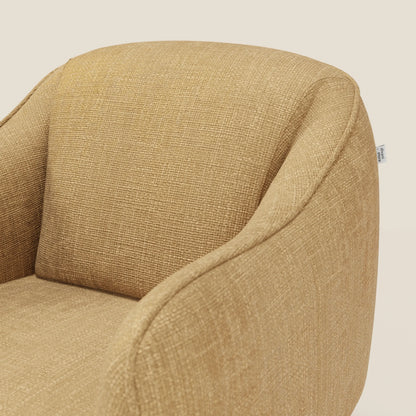 Avela Poltroncina dal comfort senza tempo in morbido tessuto impermeabile T06 giallo