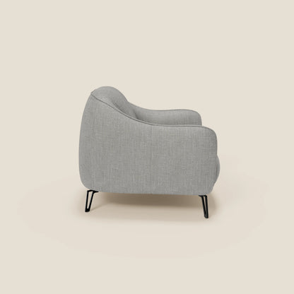 Avela Poltroncina dal comfort senza tempo in morbido tessuto impermeabile T06 grigio