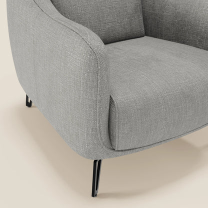 Avela Poltroncina dal comfort senza tempo in morbido tessuto impermeabile T06 grigio