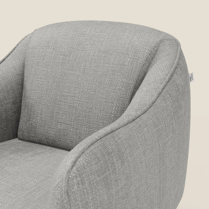 Avela Poltroncina dal comfort senza tempo in morbido tessuto impermeabile T06 grigio