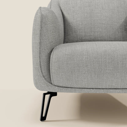 Avela Poltroncina dal comfort senza tempo in morbido tessuto impermeabile T06 grigio