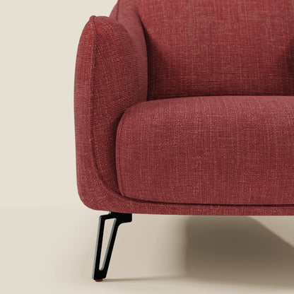 Avela Poltroncina dal comfort senza tempo in morbido tessuto impermeabile T06 rosso