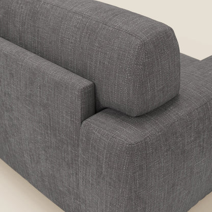 Cloud Divano letto materasso H17 cm dai morbidi cuscini in tessuto impermeabile T06 antracite 