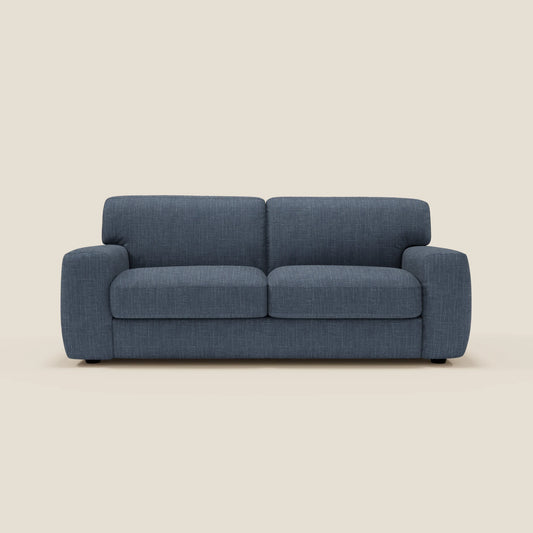 Cloud Divano letto materasso H17 cm dai morbidi cuscini in tessuto impermeabile T06 blu 