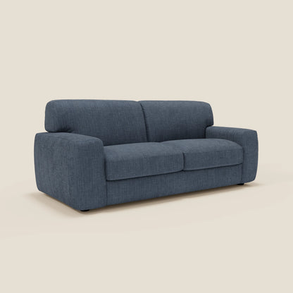 Cloud Divano letto materasso H17 cm dai morbidi cuscini in tessuto impermeabile T06 blu 