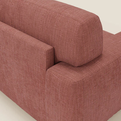 Cloud Divano letto materasso H17 cm dai morbidi cuscini in tessuto impermeabile T06 corallo 