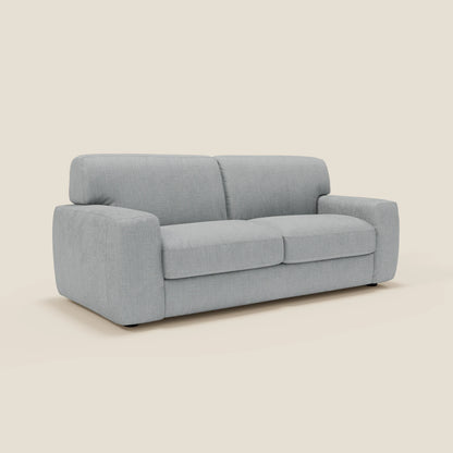 Cloud Divano letto materasso H17 cm dai morbidi cuscini in tessuto impermeabile T06 ghiaccio 