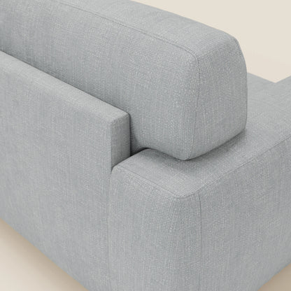 Cloud Divano letto materasso H17 cm dai morbidi cuscini in tessuto impermeabile T06 ghiaccio 