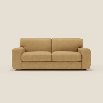 Cloud Divano letto materasso H17 cm dai morbidi cuscini in tessuto impermeabile T06 giallo 