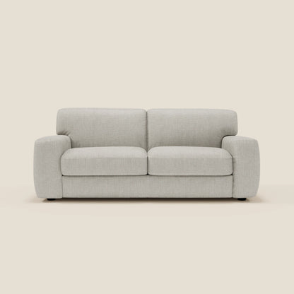 Cloud Divano letto materasso H17 cm dai morbidi cuscini in tessuto impermeabile T06 grigio chiaro 